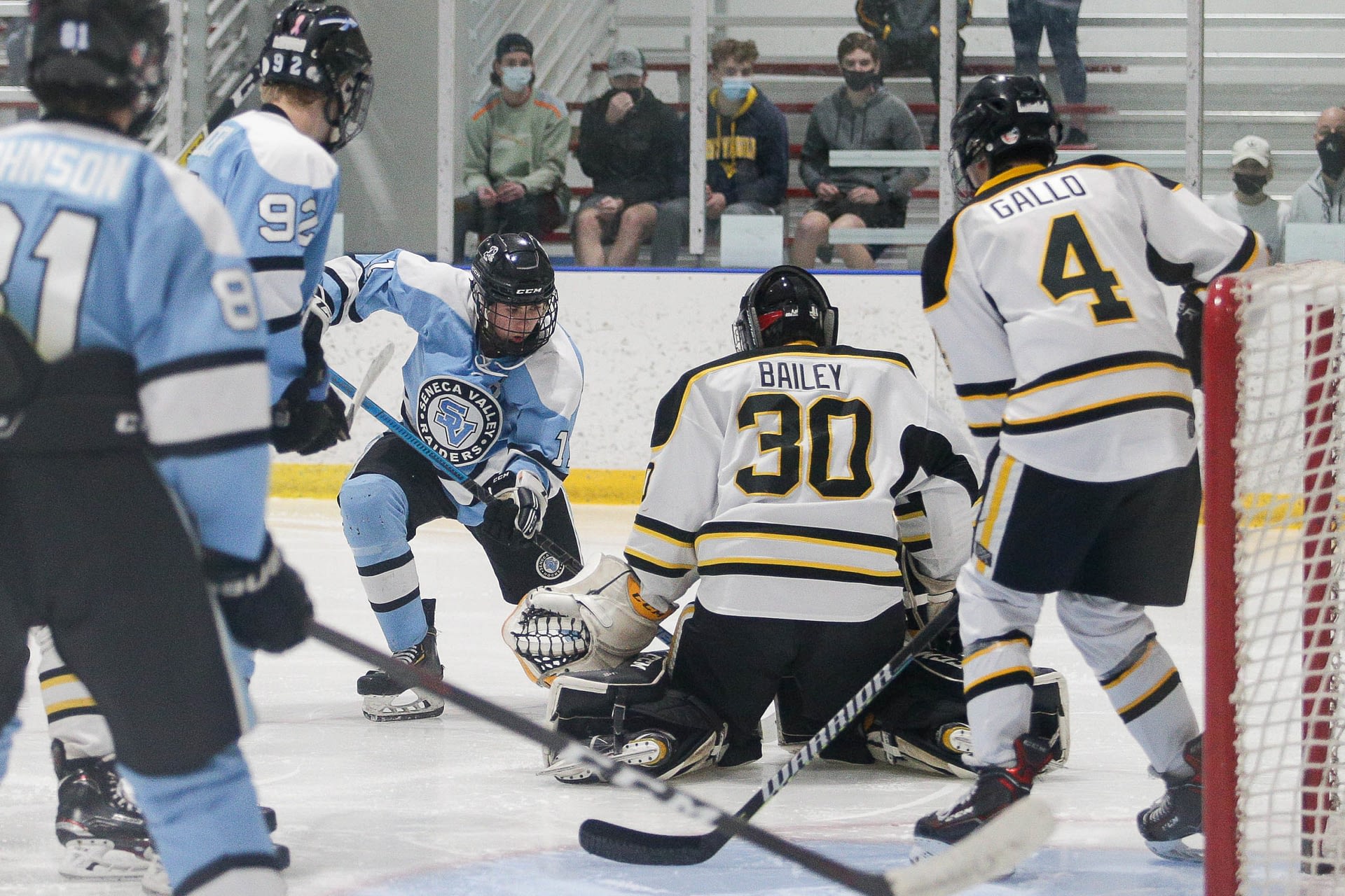 Seneca Valley vs North Allegheny Hockey | nblack photo