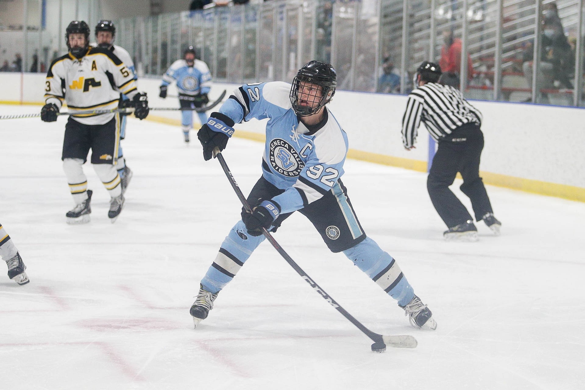 Seneca Valley vs North Allegheny Hockey | nblack photo