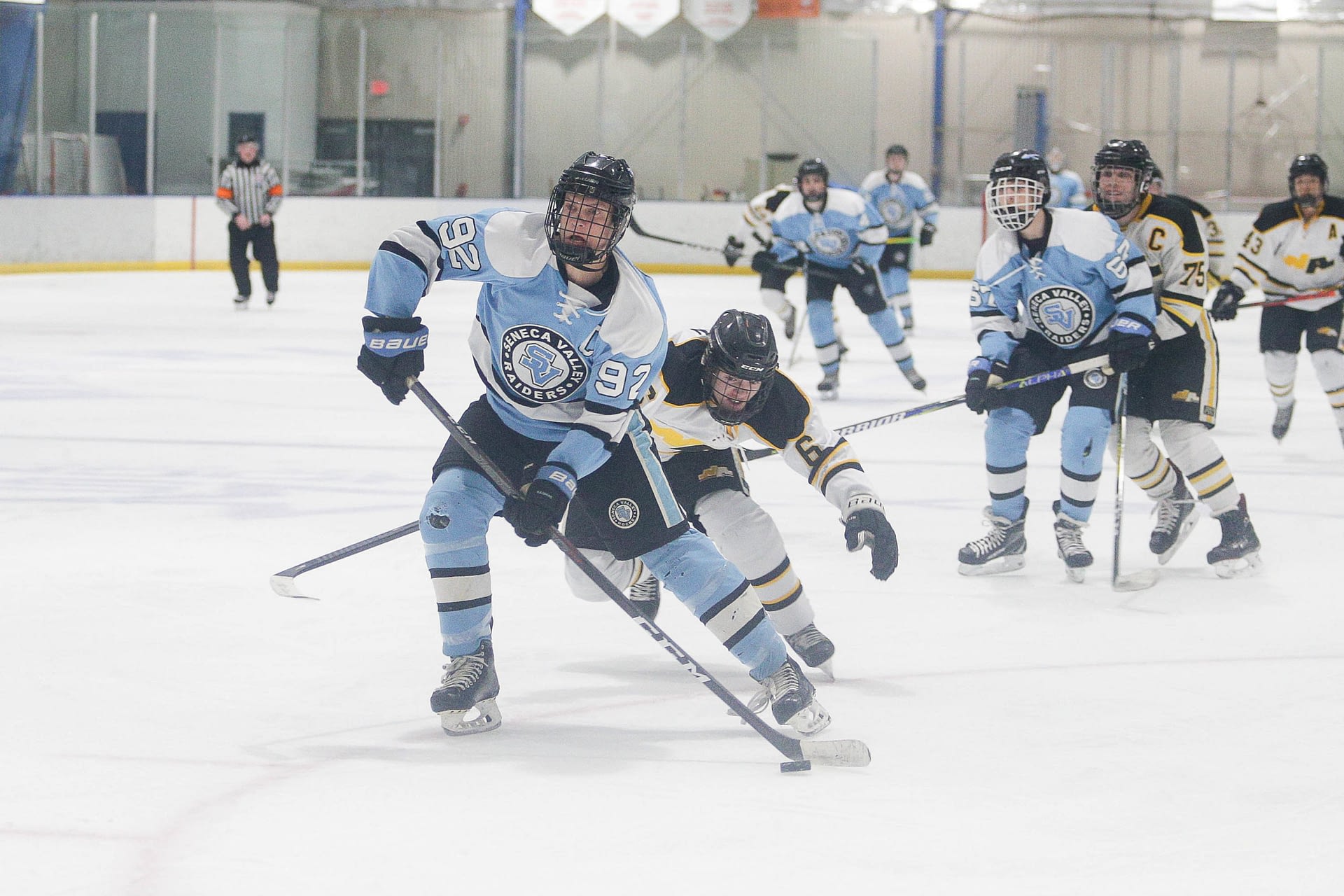 Seneca Valley vs North Allegheny Hockey | nblack photo